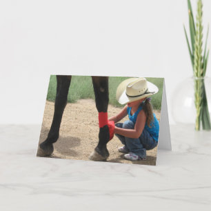 Carte Femme Vet Félicitations Graduate Ranch Farm DVM