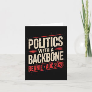 Carte Femmes Bernie Sanders Et Aoc 2028 Pour Président C