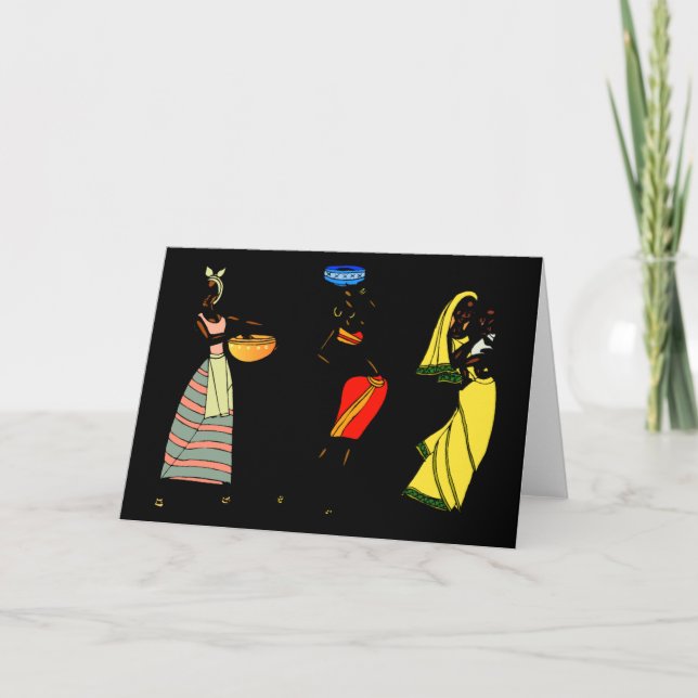 Carte Femmes d'Afrique (Devant)