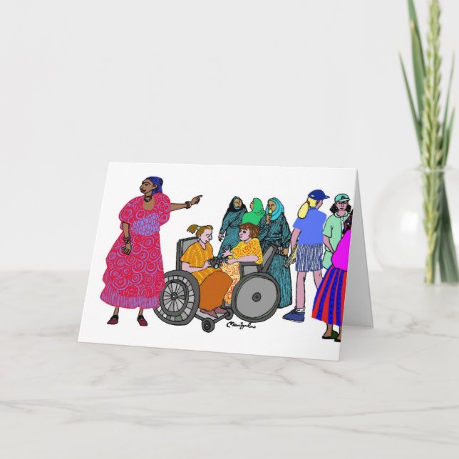 Carte Femmes du monde - 3 (Devant)