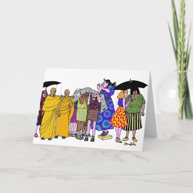 Carte Femmes du monde - 8 (Devant)