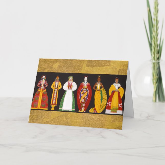 Carte Femmes X004 du monde (Devant)