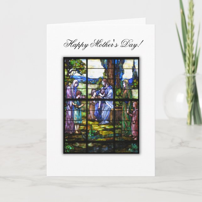 CARTE FENÊTRE D'ÉGLISE (Devant)