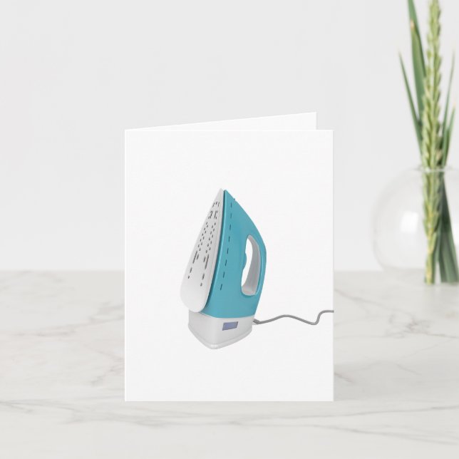 Carte Fer à repasser à vapeur électrique Appareil ménage (Devant)