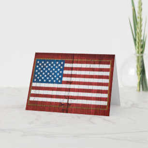 Carte Fermes   American Flag Barn Mural
