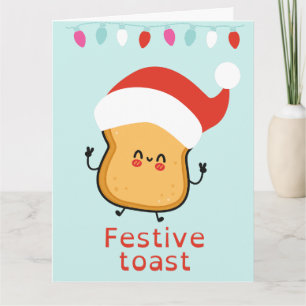Carte Festif amusant Noël