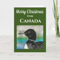 Festin Loon Joyeux Noël du Canada