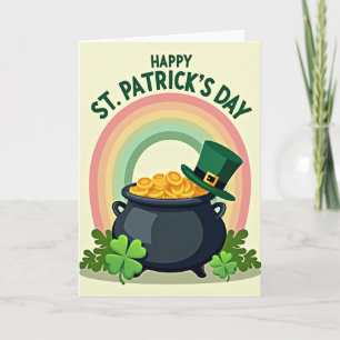 Carte festive de la Saint-Patrick
