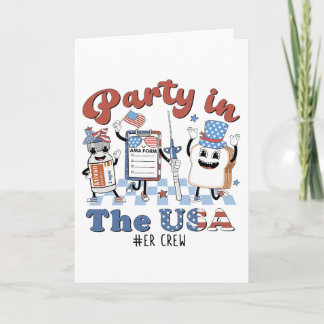 Carte Fête aux États-Unis 