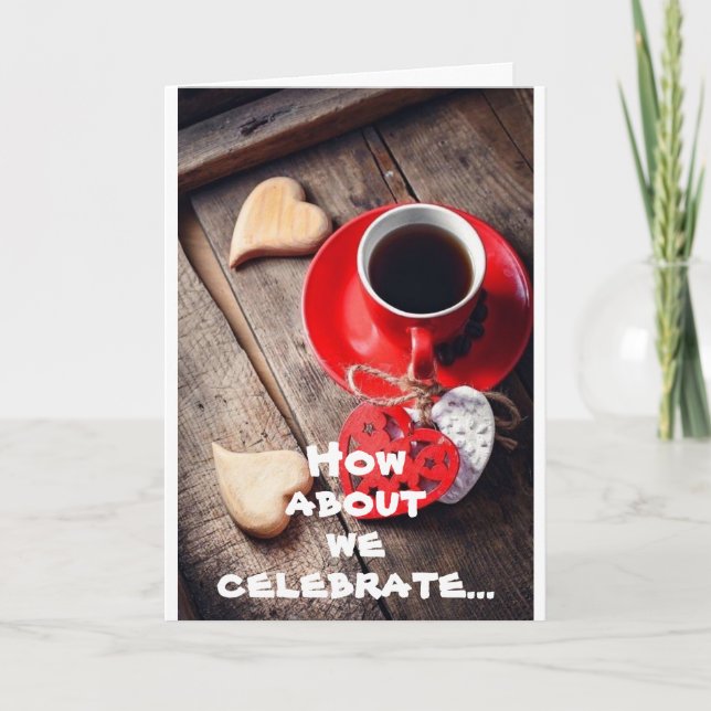 CARTE *FÊTE CHALEUREUSE ET COSY* POUR VOTRE ANNIVERSAIRE (Devant)