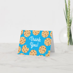 Carte Fête d'anniversaire des enfants aux cookies aux pé