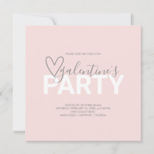 Carte Fête d'anniversaire Galantine Rose aquarelle