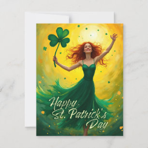 Carte Fête de la Magie Saint Patrick