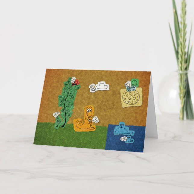 Carte Fête de la mère (Devant)