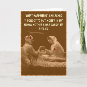 Carte Fête de la mère humoristique