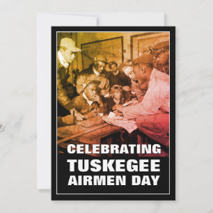 Carte Fête de l'AIRMEN DAY TUSKEGEE