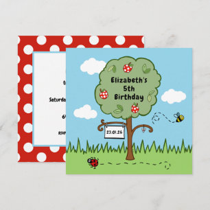 Carte Fête de l'arbre de célébration personnalisée Fête