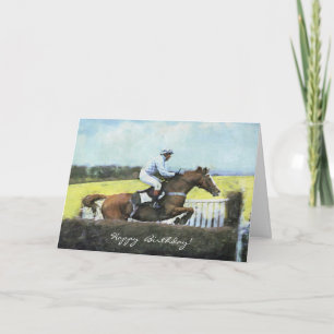 Carte Fête de Newbury steeplechase