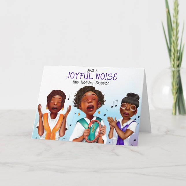 Carte Fête des chanteurs afro-américains (Devant)