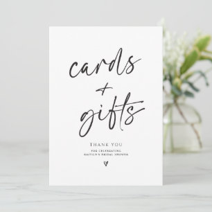 Carte Fête des mariées 5x7 Cadeaux Signal moderne 