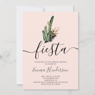 Carte Fête des mariées mexicaine Fiesta