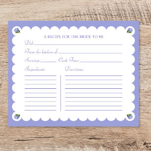 Carte Fête des mariées Recette Élégante Mariée Hyd