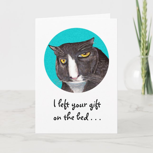 Carte Fête des mères Amoureux de les chats (Devant)