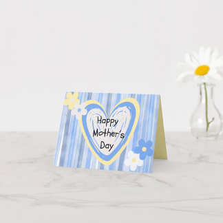 Carte Fête des Mères Art Enfants Inspiré