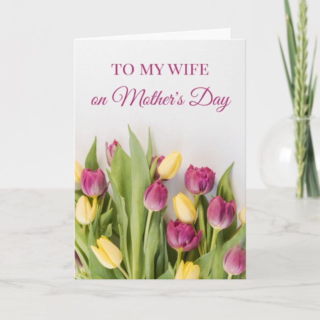 Carte Fête des mères de Sentimental Floral Wife (Devant)