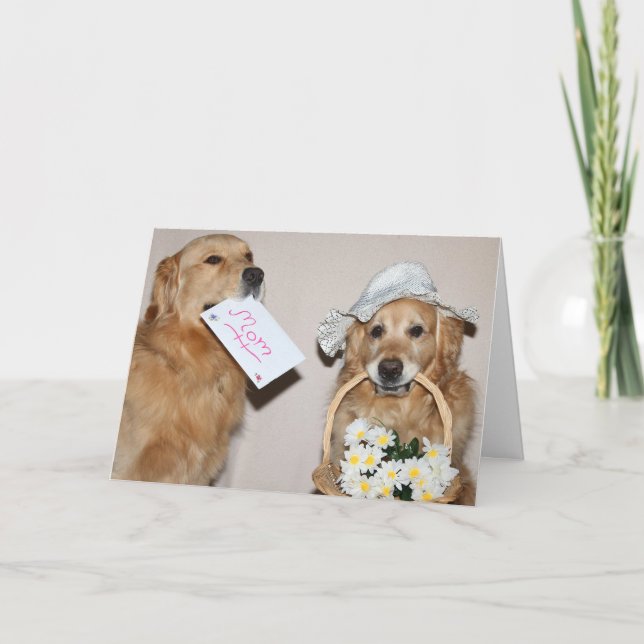 Carte Fête des Mères d'Or (Devant)