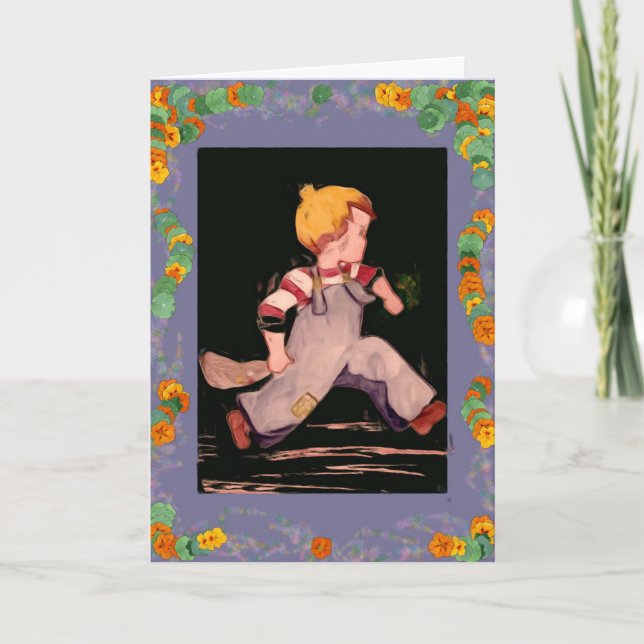 Carte Fête des mères du jeune fils (Devant)