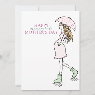 Carte Fête des mères maman être florale