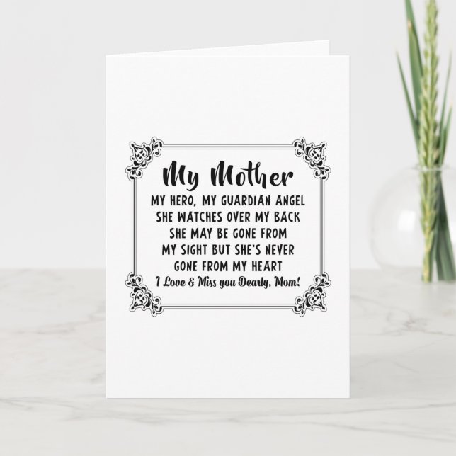 Carte Fête des mères maman maman maman mère maman maman  (Devant)