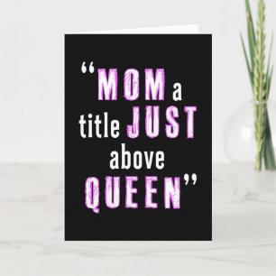 Carte Fête des Mères Maman Mummys Mères Maman Cadeau Drô