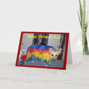 Carte Fête des mères Modélisation des vêtements