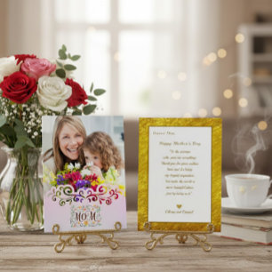 Carte Fête des Mères personnalisée I Photo et message pe