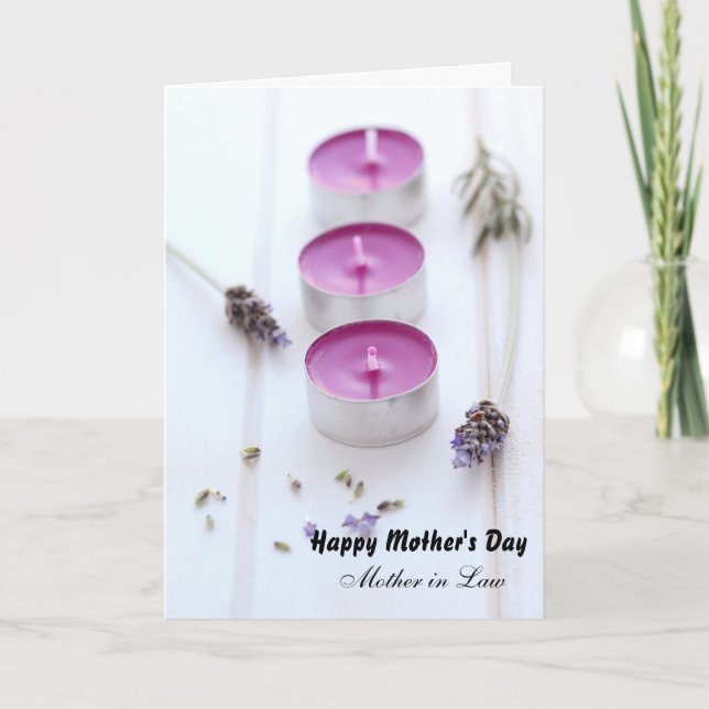 Carte Fête des mères pour la belle-mère (Devant)