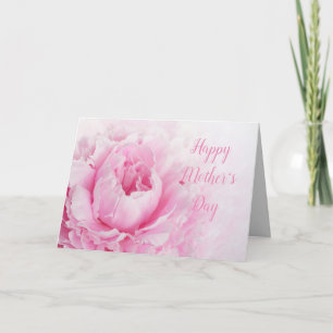 Carte Fête des mères rose