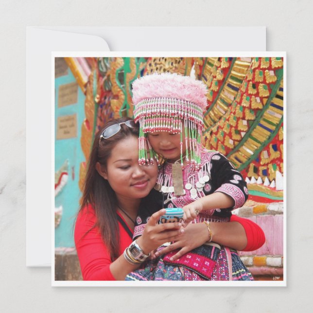 Carte Fête des Mères Thaïlande (Devant)