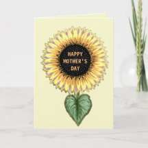 Fête des Mères Tournesol