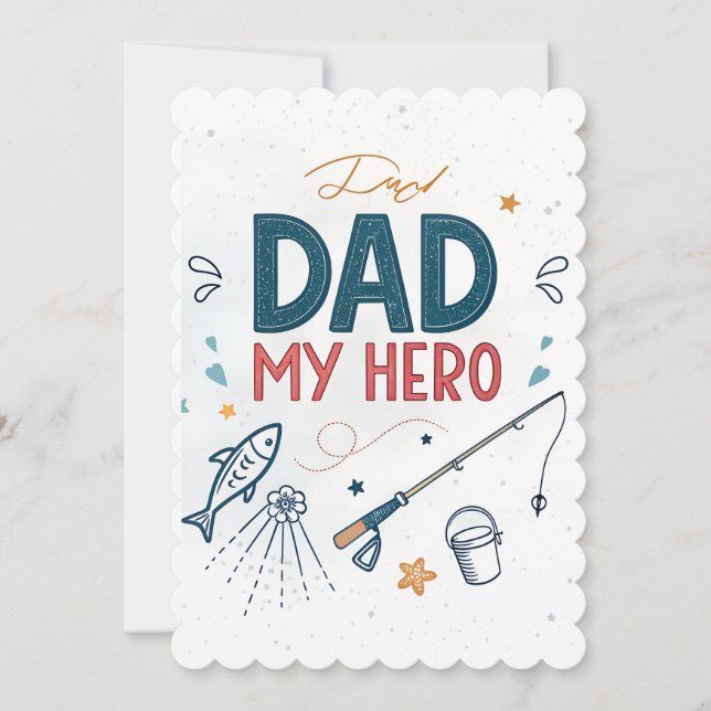 Carte Fête des Pères (Devant)