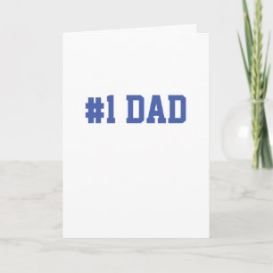 Carte Fête des pères #1 DAD Kids Noms amusants