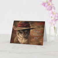 Fête des pères de Cat Funny et Mignonne Country We