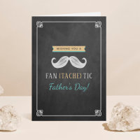 Fête des pères de la moustache du tableau de bord
