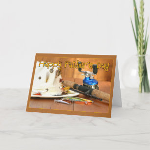 Carte Fête des pères de pêche