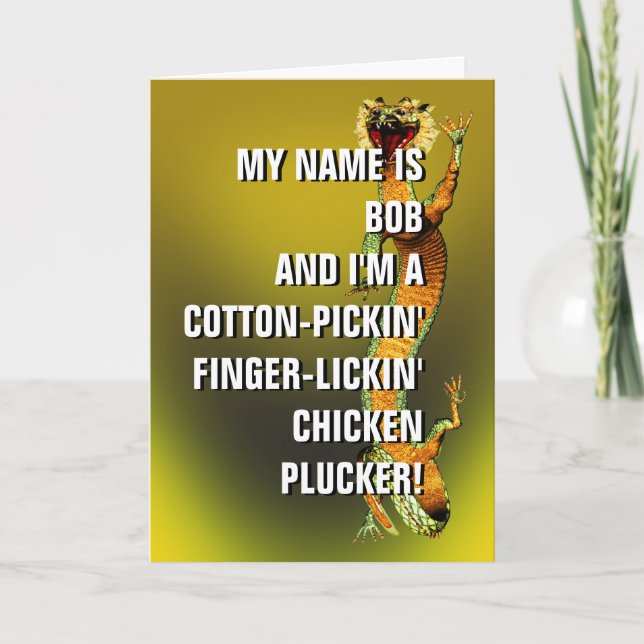 Carte Fête des pères Dragon (Devant)