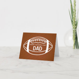 Carte Fête des pères Football