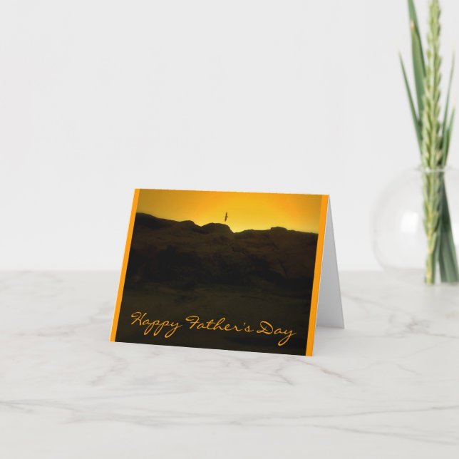 Carte Fête des pères heureuse (Devant)