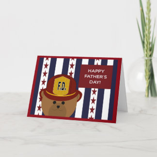 Carte Fête des pères heureuse à mon héros et papa de