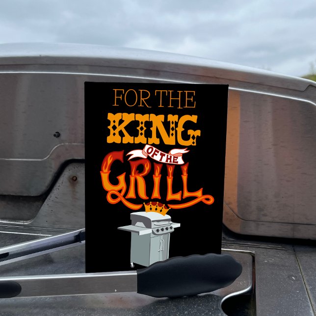 Carte Fête des pères King of the Grill (Créateur téléchargé)